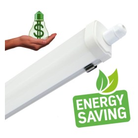 Wasserdichte LED-Leiste 30W - GLOWLUXE - Verbindbar - 119cm - IP65