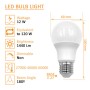 XXLED 10stk. LED Lampe 12W E27 A60 180º - OSRAM CHIP DURIS E 2835 - Detailansicht