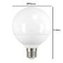XXLED LED-Glühlampe G95 15W 300° E27 - OSRAM CHIP DURIS E 2835