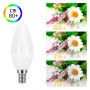 XXLED 10stk. Kerze 6W LED Lampe E14 C37 180º - OSRAM CHIP DURIS E 2835