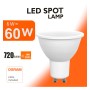 XXLED 10stk. Dichroitische 6W LED SMD 100° GU10 - OSRAM CHIP DURIS E 2835 - Produktansicht