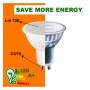 XXLED 10stk. Dichroitische 6W LED SMD 100° GU10 - OSRAM CHIP DURIS E 2835 - Produktansicht