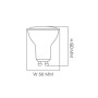 XXLED 10stk. Dichroitische 6W LED SMD 100° GU10 - OSRAM CHIP DURIS E 2835