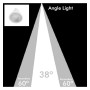 XXLED 10stk. Dichroitische 6W LED SMD 60° GU10 - OSRAM CHIP DURIS E 2835 - technische Ansicht