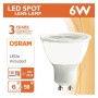 XXLED 10stk. Dichroitische 6W LED SMD 60° GU10 - OSRAM CHIP DURIS E 2835 - Detailansicht