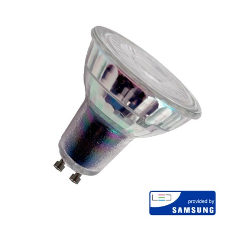 XXLED 10stk. Lampada LED 6W SAMSUNG GU10 VETRO