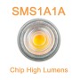 XXLED 10stk. Lampe LED GU10 8W HIGH LUMINOSITY - Kristall - 24º - SMD1A1A - Dimmbar TRIAC