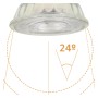 XXLED 10stk. Lampe LED GU10 8W HIGH LUMINOSITY - Kristall - 24º - SMD1A1A - Dimmbar TRIAC - Detailansicht