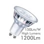 XXLED 10stk. Lampe LED GU10 8W HIGH LUMINOSITY - Kristall - 24º - SMD1A1A - Dimmbar TRIAC - technische Ansicht