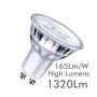 XXLED 10stk. Lampe LED GU10 8W HIGH LUMINOSITY - Kristall - 24º - SMD1A1A - Detailansicht