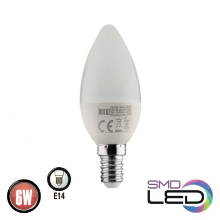 XXLED 10x Stk. LED Birne ULTRA-6 E14 6W