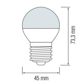 10x Stk. LED Birne ELITE-6 6W E27