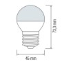 XXLED 10x Stk. LED Birne ELITE-10 10W E27 - Detailansicht