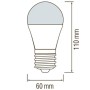 XXLED 10x Stk. LED Birne PREMIER-12 12W E27 - Detailansicht