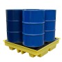 WOLFBAG Flachprofil-Auffangpalette für 4 Fässer 230L