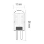 XXLED 10x Stk. Led Kapsel MICRO-3 3W G4 SILIKON - Detailansicht