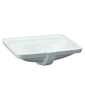 Vasque encastrée LAUFEN PRO S par le bas 52,5 cm, sans trou de robinet avec trop-plein