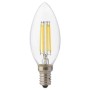XXLED 10x Stk. LED Filament Birne FILAMENT CANDLE-6 6W E14 Dimmbar 2700K