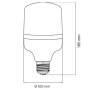 XXLED 10x Stk. LED Birne TORCH-30 30W E27 - Detailansicht