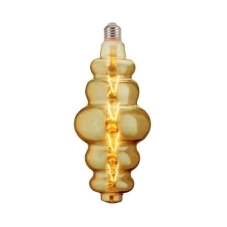 XXLED 10x Pz. Lampadina a Filamento LED ORIGAMI 8W E27 Ambra