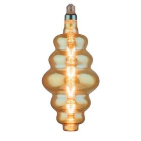 XXLED 10x Stk. LED Filament Birne ORIGAMI-XL 8W E27 Amber