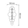 XXLED 10x Stk. LED Filament Birne ORIGAMI-XL 8W E27 Amber - Detailansicht