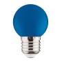 XXLED 10x Stk. LED Farbbirne RAINBOW 1W E27 Blau