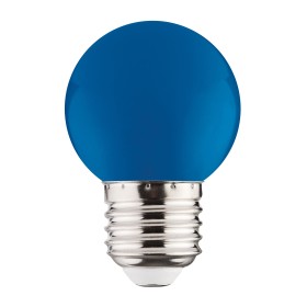 XXLED 10x Stk. LED Farbbirne RAINBOW 1W E27 Blau