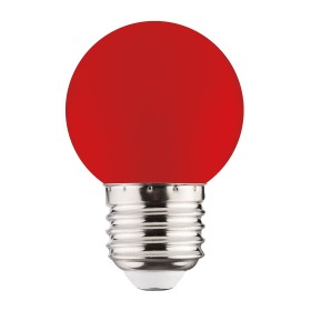 XXLED 10x Stk. LED Farbbirne RAINBOW 1W E27 Rot