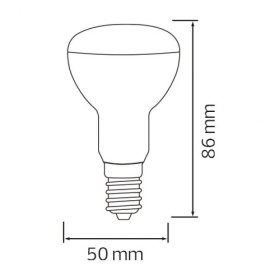 10x Stk. LED Birne REFLED-6 6W E14 4200K