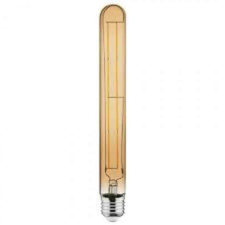 XXLED 10x Stk. LED Filament Birne RUSTIC TUBE-6 6W E27 2200K