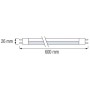 XXLED 30x Stk. Glas LED TUBE-60 8W T8 60 cm - technische Ansicht