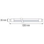 XXLED 30x Stk. Glas LED TUBE-120 16W T8 120 cm - technische Ansicht