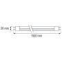 XXLED 30x Stk. Glas LED TUBE-150 22W T8 150cm - technische Ansicht