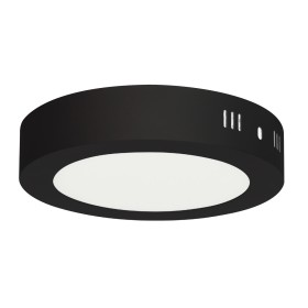 XXLED Plafoniera LED CAROLINE-12 12W Nero 6400K