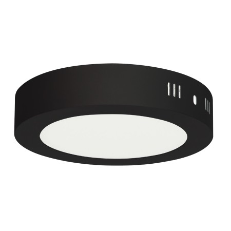 XXLED Plafonnier LED CAROLINE-12 12W Noir 6400K