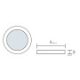 XXLED Faretti a LED CAROLINE-18 18W Bianco - vista dettagliata