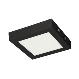 XXLED LED Flächenleuchte 16x16cm ARINA-12 12W Schwarz 6400K