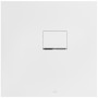 Receveur de douche Villeroy & Boch Squaro Infinity 80 x 80 cm pour installation en angle à droite