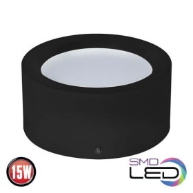 XXLED LED Aufbauleuchte SANDRA-15 Deckenleuchte 15W Schwarz 4200K