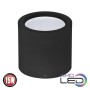 XXLED LED Aufbauleuchte SANDRA-15/XL Deckenleuchte 15W Schwarz 4200K