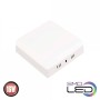 XXLED Plafonnier LED carré 13x13cm CARLA/SQ-16 16W Blanc