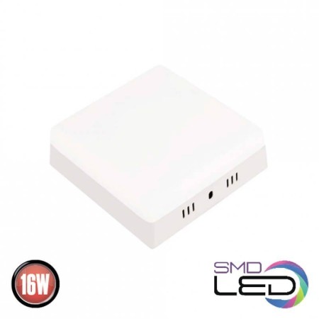 XXLED Plafonnier LED carré 13x13cm CARLA/SQ-16 16W Blanc