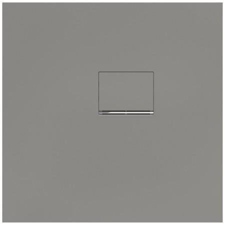 Receveur de douche Villeroy & Boch Squaro Infinity 80 x 80 cm pour installation en coin à droite