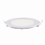 XXLED Pannello a incasso LED SLIM-12 12W ⌀168mm Bianco - vista tecnica