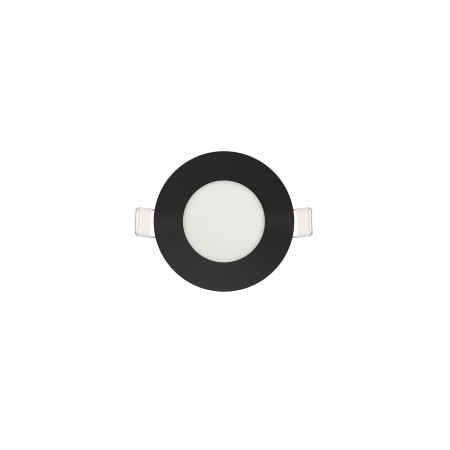 XXLED Pannello a incasso LED dimmerabile SLIM-3 3W ⌀83mm Nero