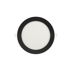 XXLED Dimmbares LED-Einbaupanel SLIM-18 18W ⌀221mm Schwarz