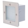 XXLED Luce a incasso a LED CORAL 1,6W 105x105 mm blu - vista dettagliata