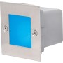 XXLED Luce a incasso a LED CORAL 1,6W 105x105 mm blu - vista tecnica