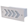 XXLED Led Bodeneinbauleuchte BERYL 3W 70x170 mm blau - Detailansicht